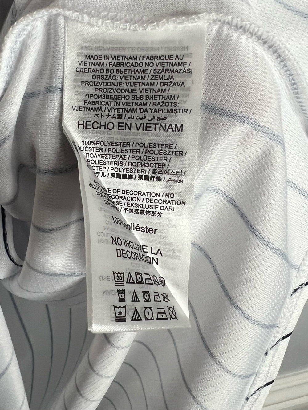 New York Yankees Baseball Jersey Mens XL White Pinstripes Nike MLB - Picture 4 of 7